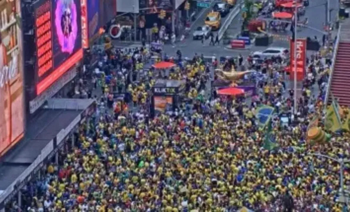 Brasileiros invadem os Estados Unidos para a Copa do Mundo