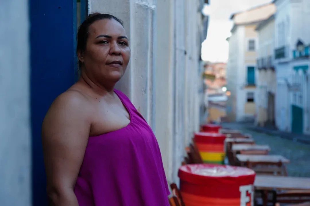 Tatiane Dórea fez questão de ser uma das patrocinadoras da caminhada deste ano