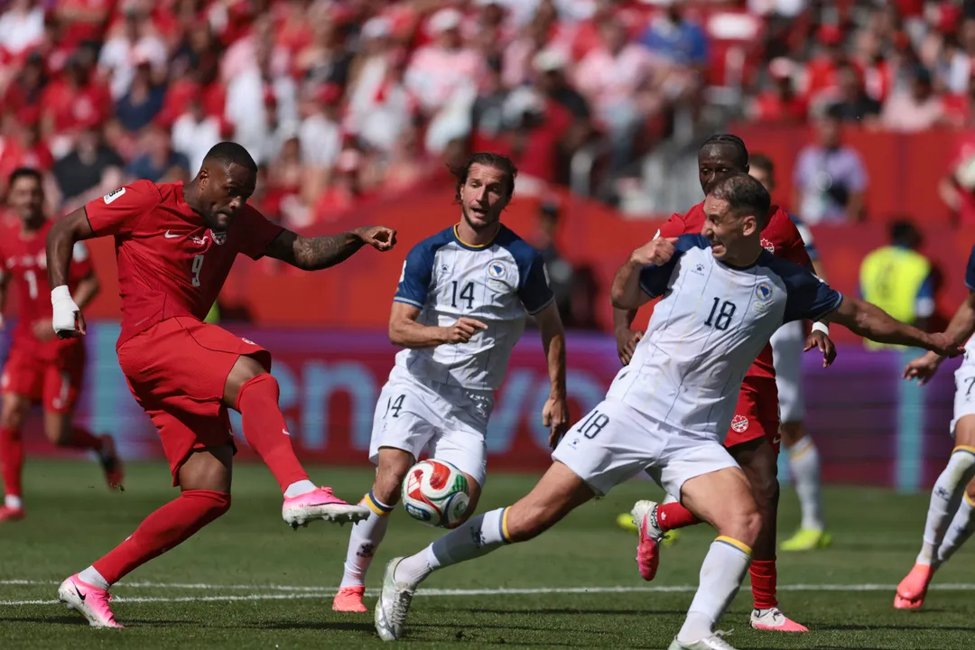 Canadá nunca havia pontuado em Copas do Mundo