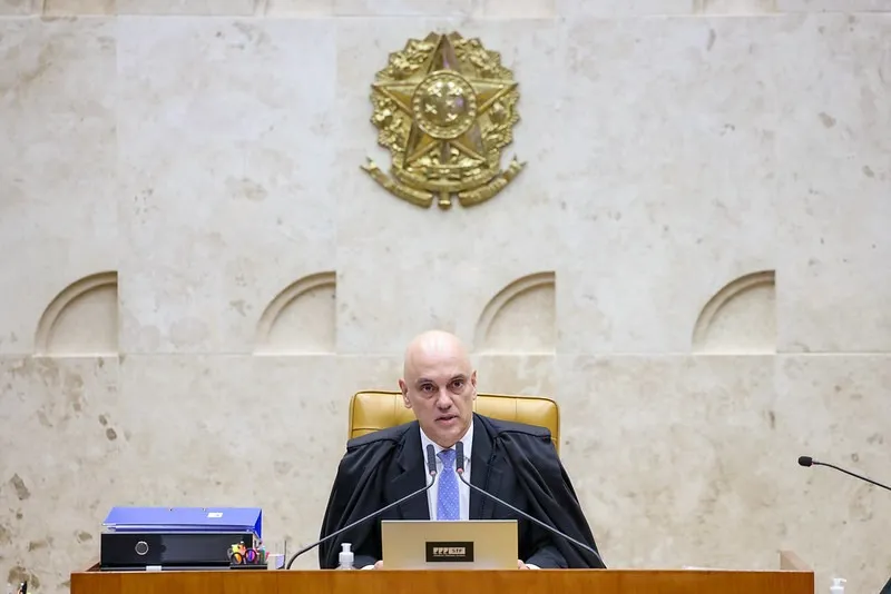 O ministro do STF, Alexandre de Moraes