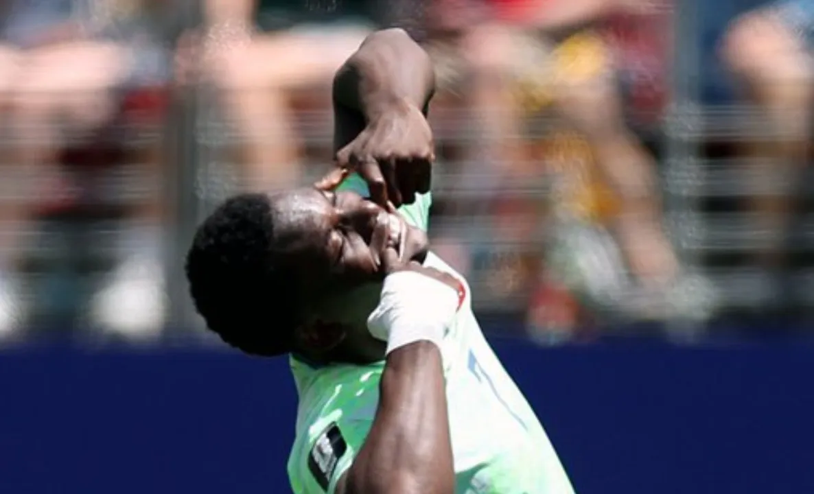 Embolo, autor do primeiro gol da partida
