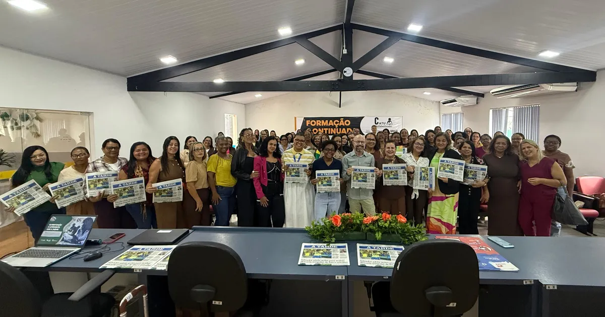 Professores da rede municipal de Catu