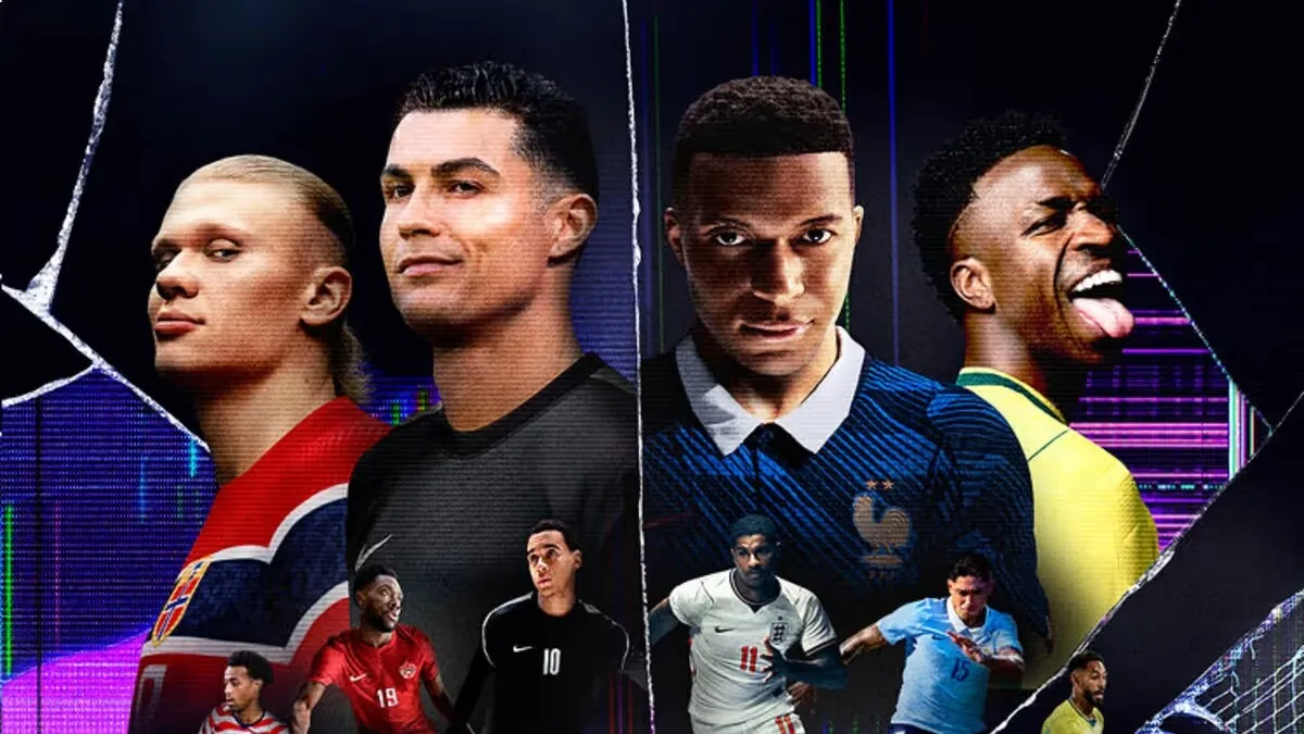 Haaland, Cristiano Ronaldo, Mbappé e Vinicius Júnior participam da nova campanha da Nike