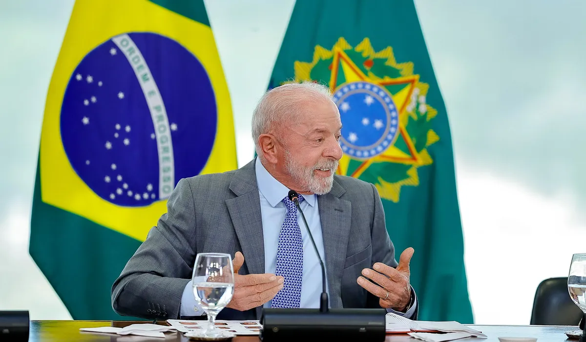O presidente Lula participa de reunião do Conselhão