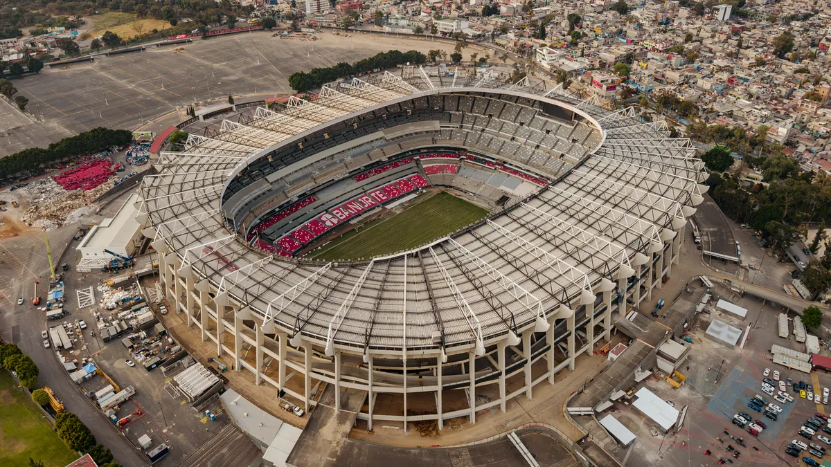Estádio Azteca, no México