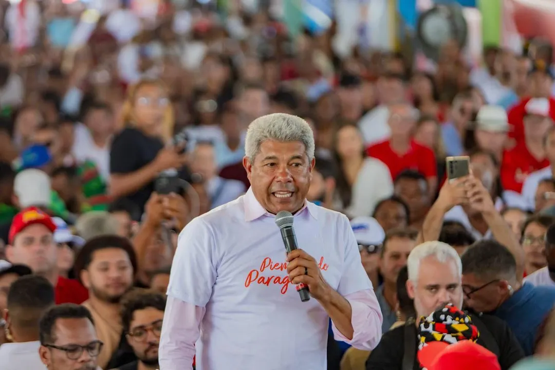 Governador Jerônimo Rodrigues (PT) durante PGP em Itaberaba