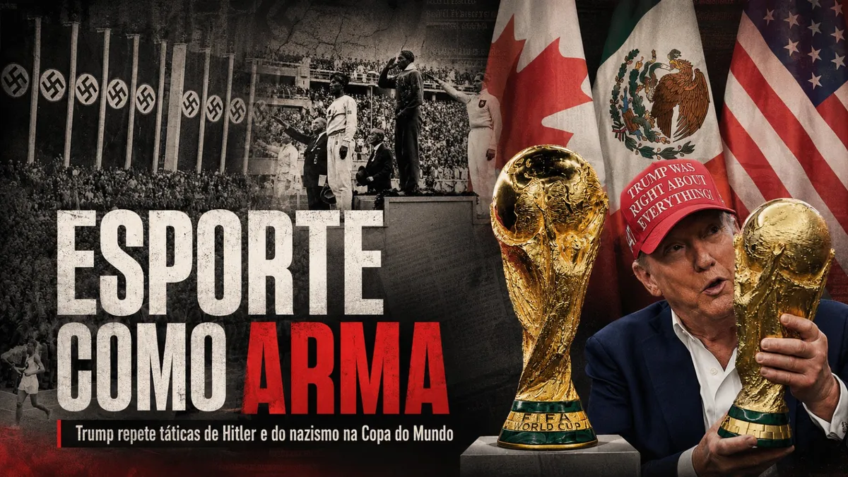 Esporte como arma: Trump repete táticas de Hitler e do nazismo na Copa