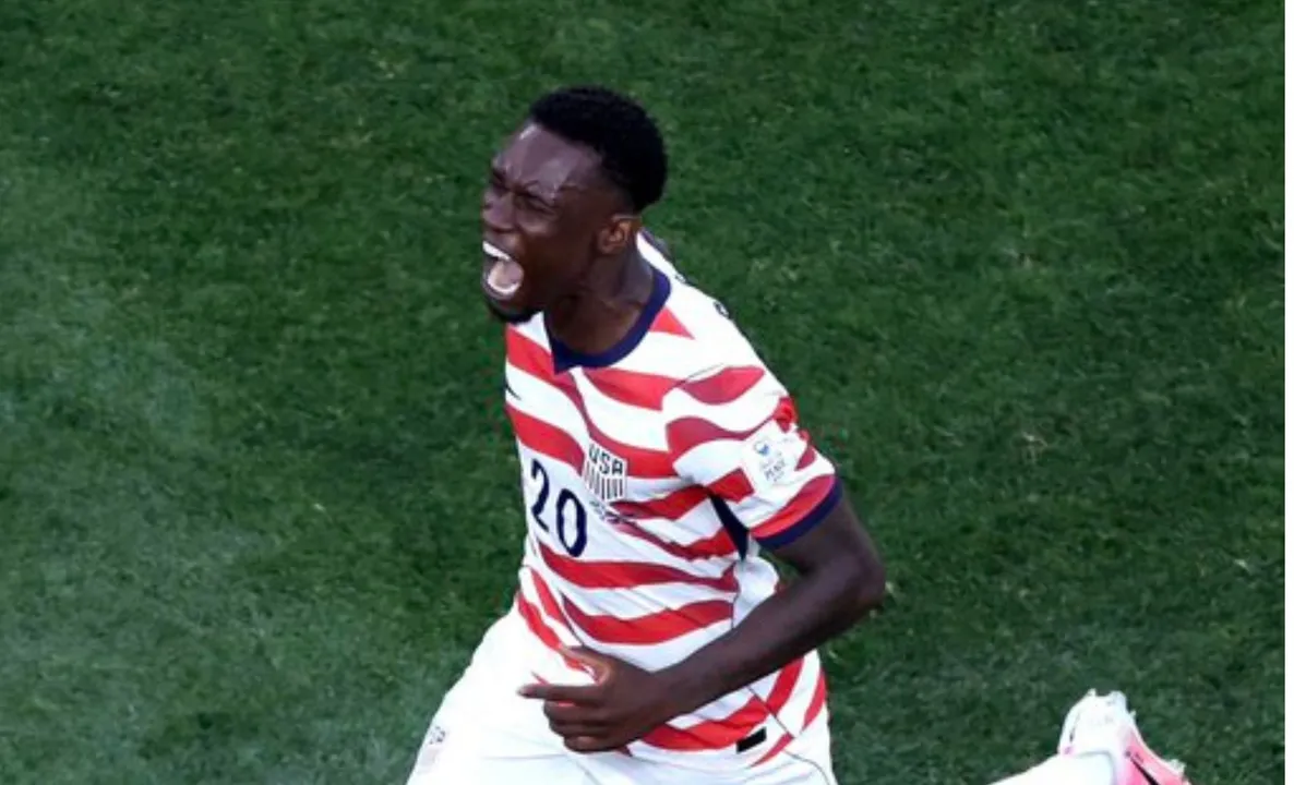 Balogun marcou dois gols dos EUA na partida