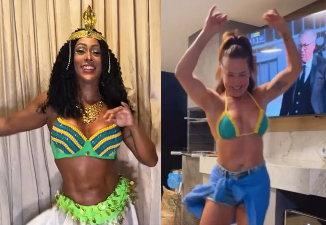 Rosiane Pinheiro e Scheila Carvalho