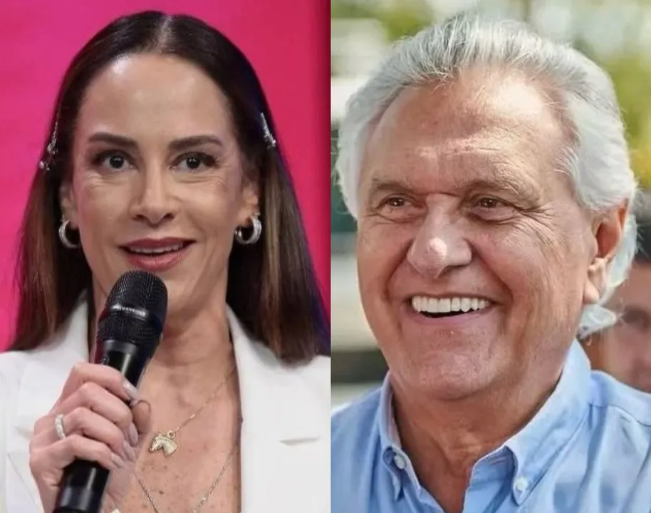 Silvia Abravanel e Ronaldo Caiado