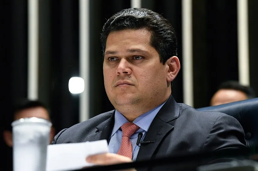 O presidente do Senado Federal, Davi Alcolumbre