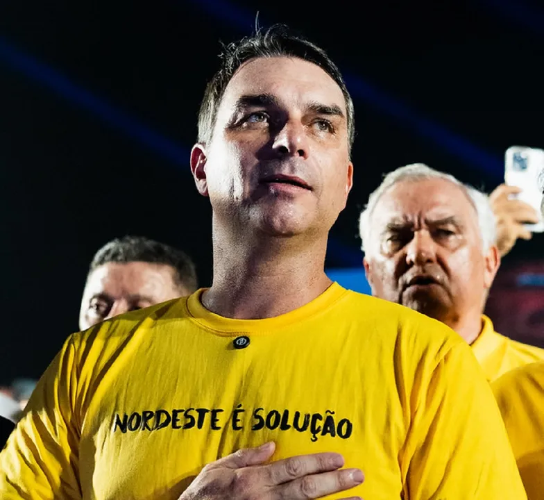 Pré-candidato à Presidência da República, Flávio Bolsonaro (PL)