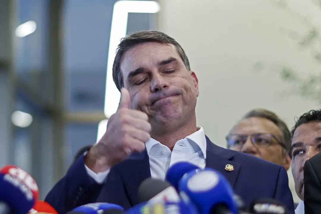 Flávio Bolsonaro, filho mais velho do ex-presidente Jair Bolsonaro