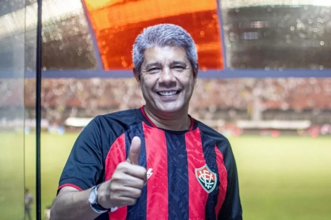 Jerônimo Rodrigues celebrou pentacampeonato do Vitória na Copa do Nordeste