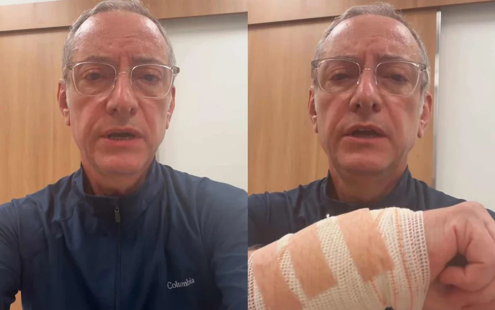José Roberto Burnier relatou o ataque nas redes sociais