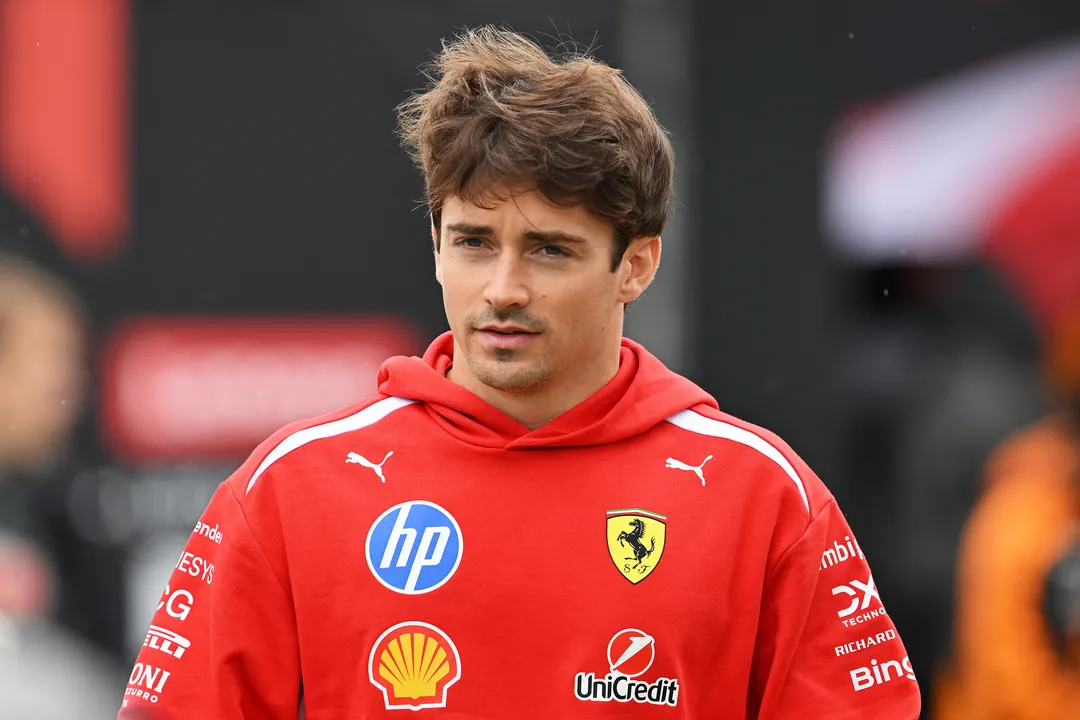 Charles Leclerc, pilto da Scuderia Ferrari, na Fórmula 1