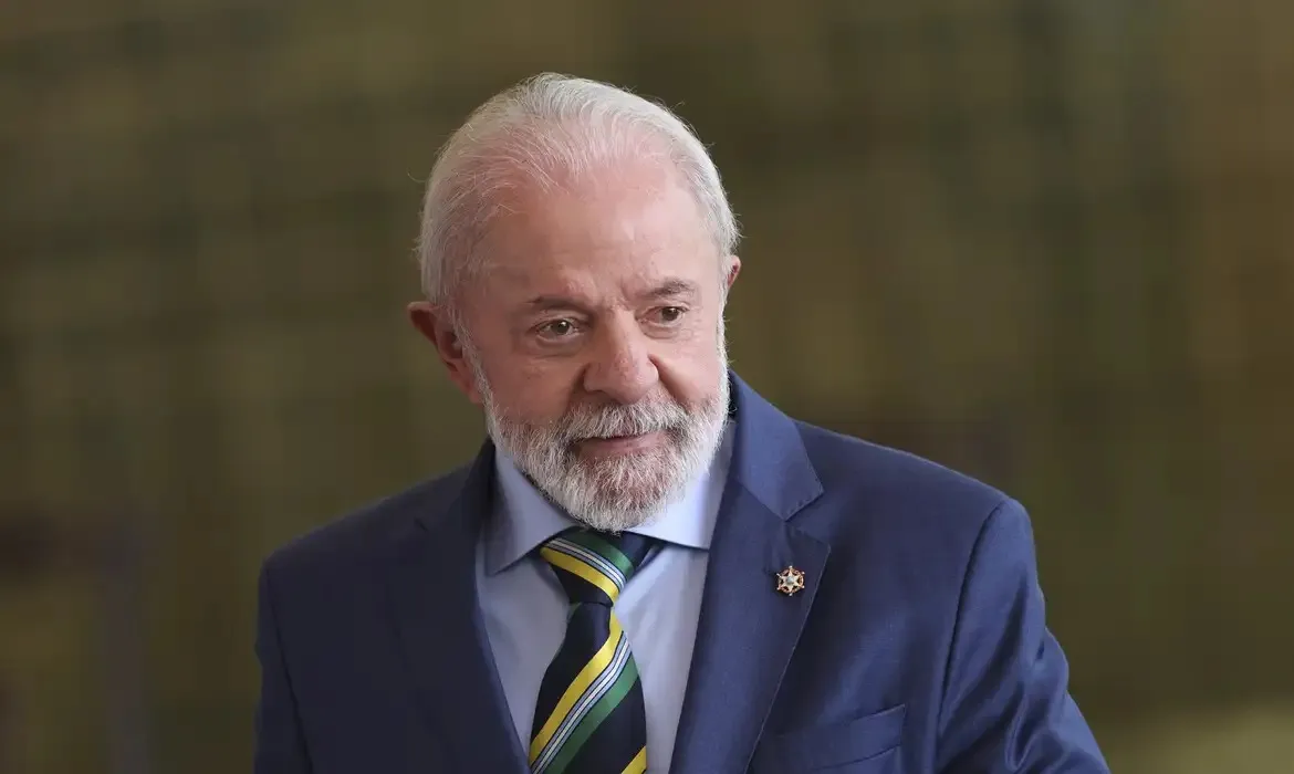 O presidente do Brasil, Lula