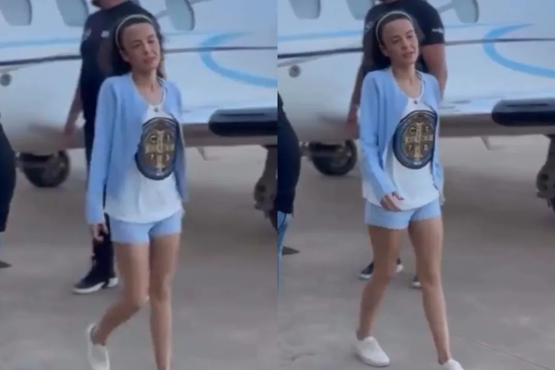 Vídeo mostra artista desembarcando de um jatinho em Querência, no Mato Grosso