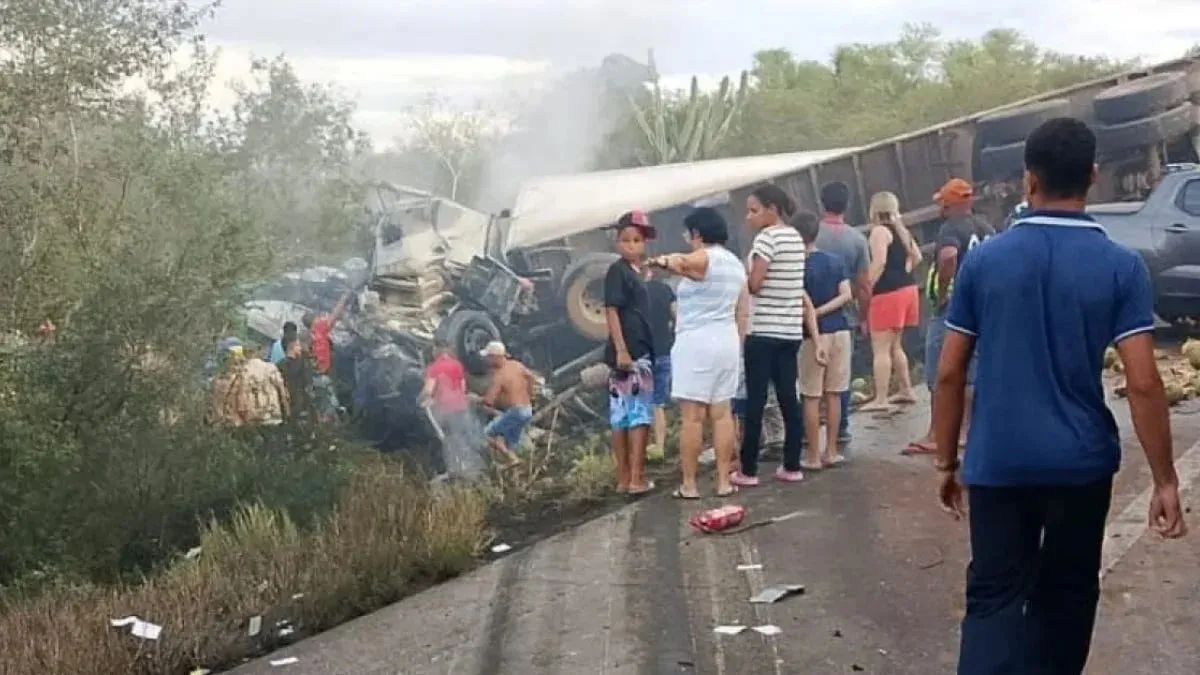 Imagem ilustrativa da imagem Motorista preso e vítimas da mesma família: saiba tudo sobre acidente na BR-116