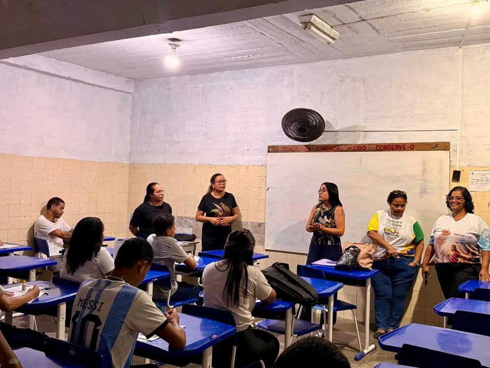 Professores de Itabuna em sala de aula