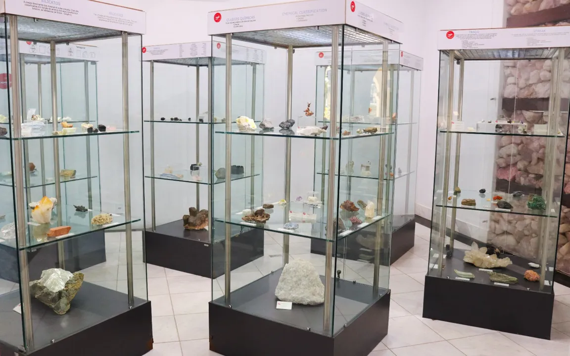 A exposição conta com peças inéditas
