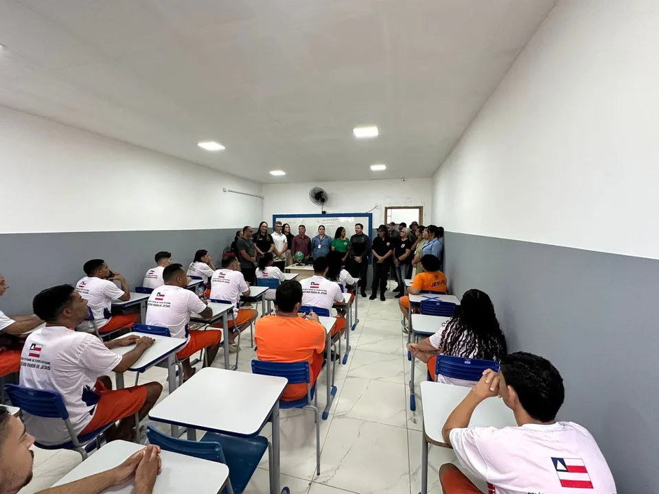 Educação e ressocialização: unidade prisional de Paulo Afonso inaugura primeira turma de Ensino Médio