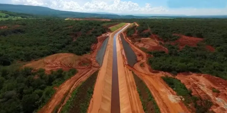 Com 91% das obras concluídas, o Cinturão das Águas do Ceará deve ser entregue em 2026