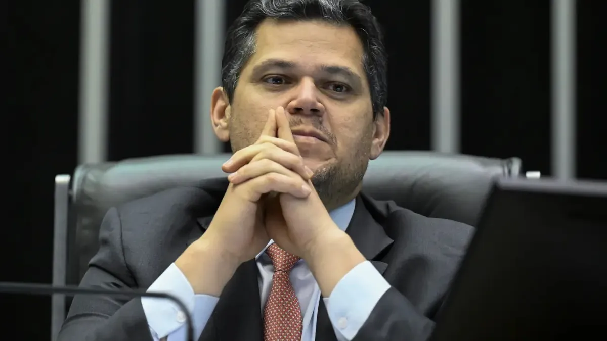 O presidente do Senado, Davi Alcolumbre