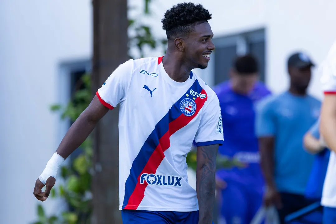 Após nove partidas sem marcar ou dar assistências, Roger Gabriel voltou a balançar as redes pelo Bahia Sub-20.