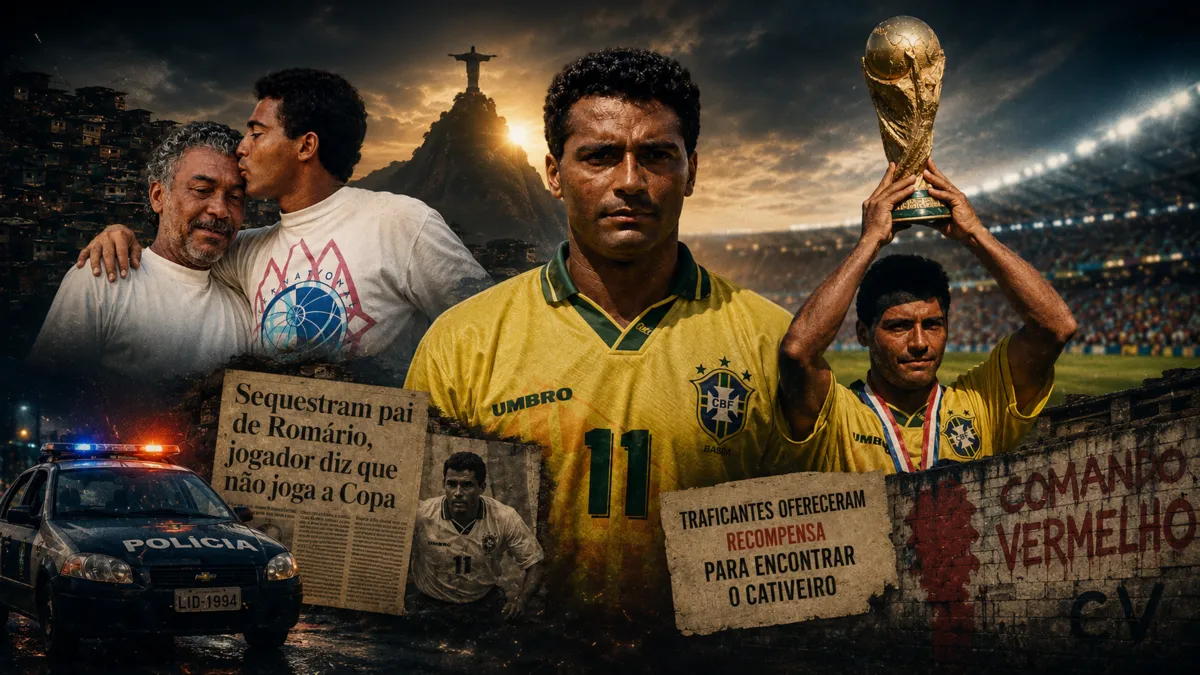 Sequestro um Rio de Janeiro onde futebol, crime organizado e segurança pública se cruzavam