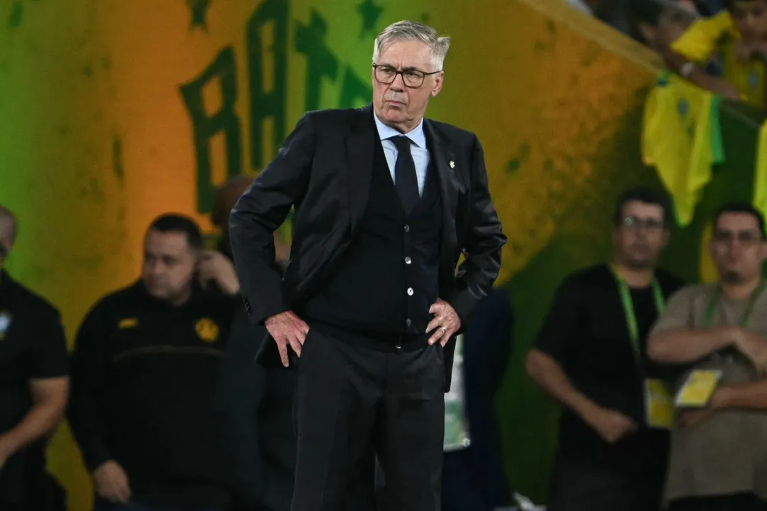 Ancelotti cogita mudanças na Seleção após goleada do Brasil