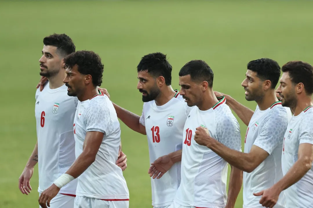 Jogadores iranianos