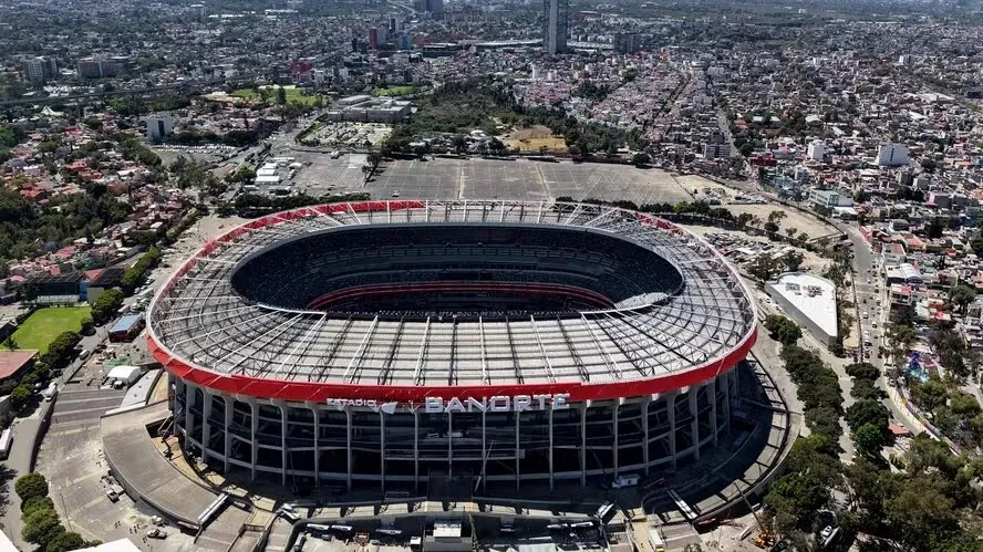 Estádio Azteca, na Cidade do México, onde acontecerá a abertura da Copa do Mundo