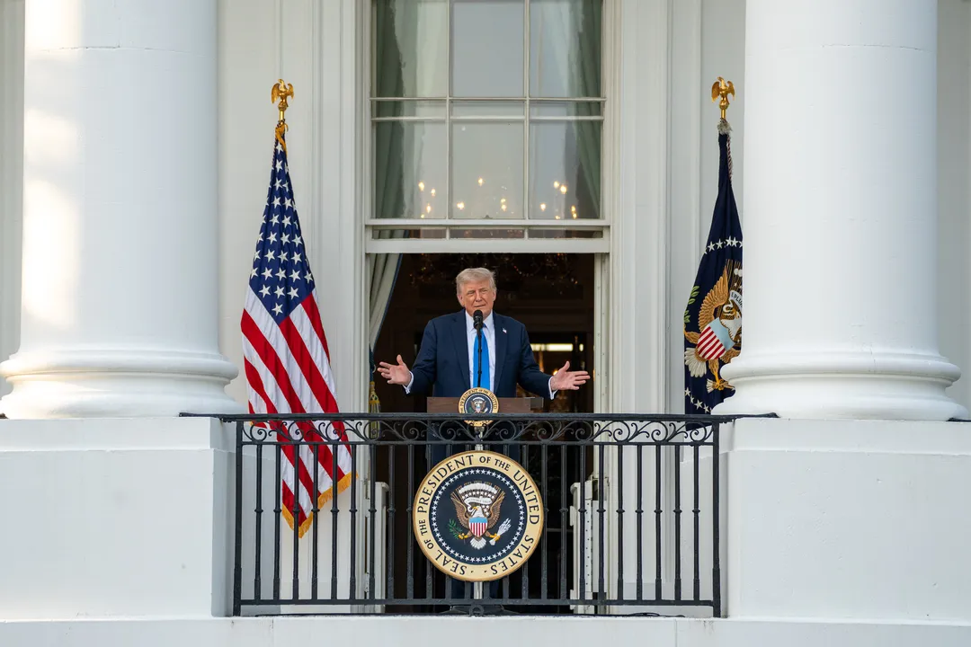 O presidente dos Estados Unidos, Donald Trump