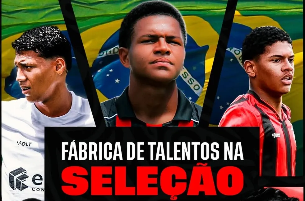 Vitória teve seis jogadores convocados para seleções de base em 2026