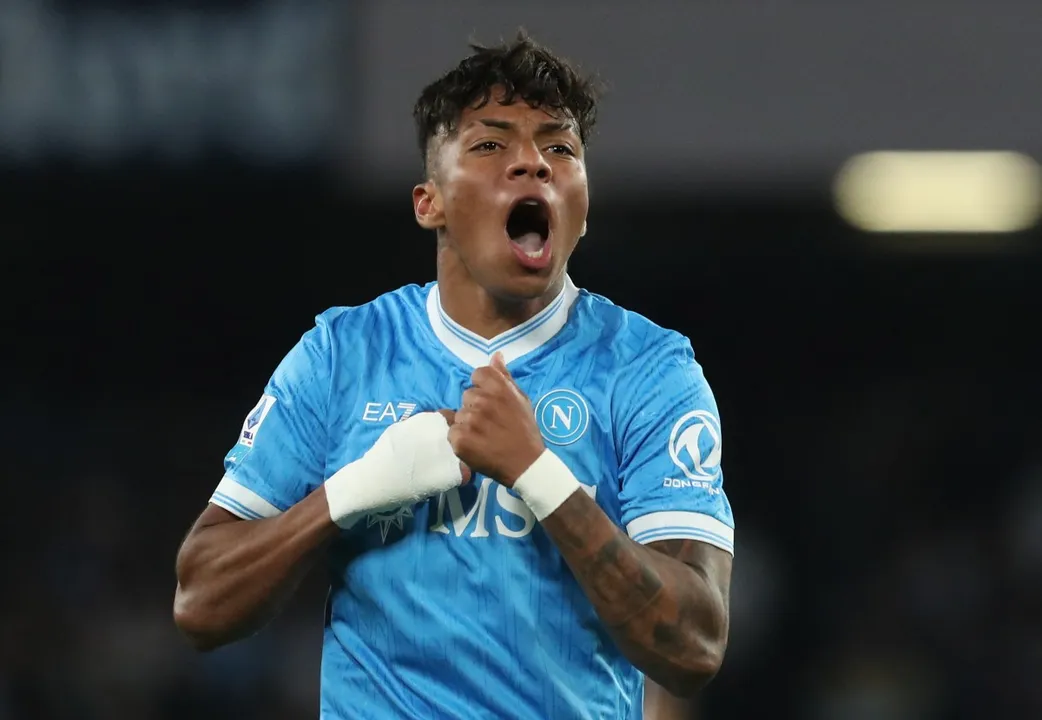 Alisson Santos pelo Napoli