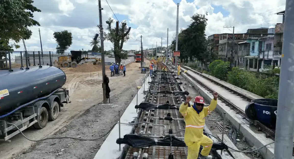 Imagem ilustrativa da imagem VLT de Salvador: vídeo revela detalhes inéditos da obra gigante; assista