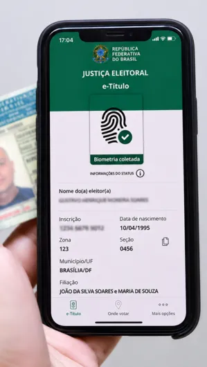 Veja o passo a passo para baixar e utilizar o e-Título no celular