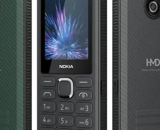 Nokia lança celular básico com bateria de 40 dias e USB reverso