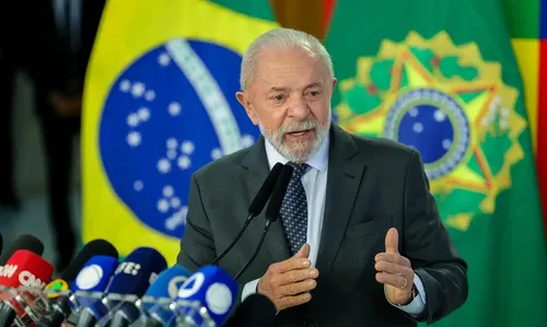 O presidente Luiz Inávio Lula da Silva