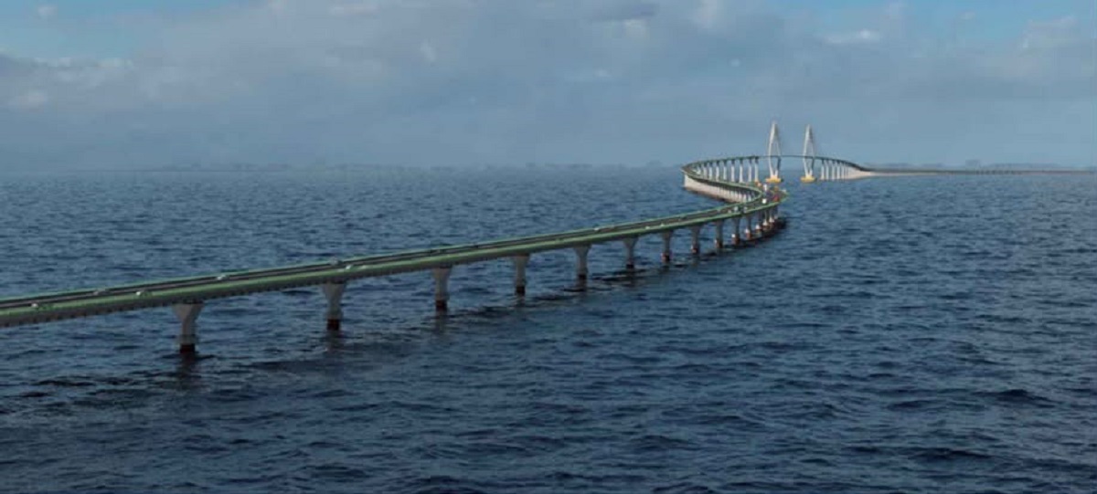 Construção da Ponte Salvador–Itaparica avança com a geração de 600 empregos