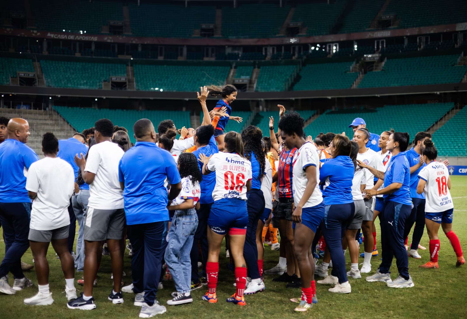 Bahia enfrenta Palmeiras na Arena Fonte Nova pelas quartas do Brasileirão Feminino