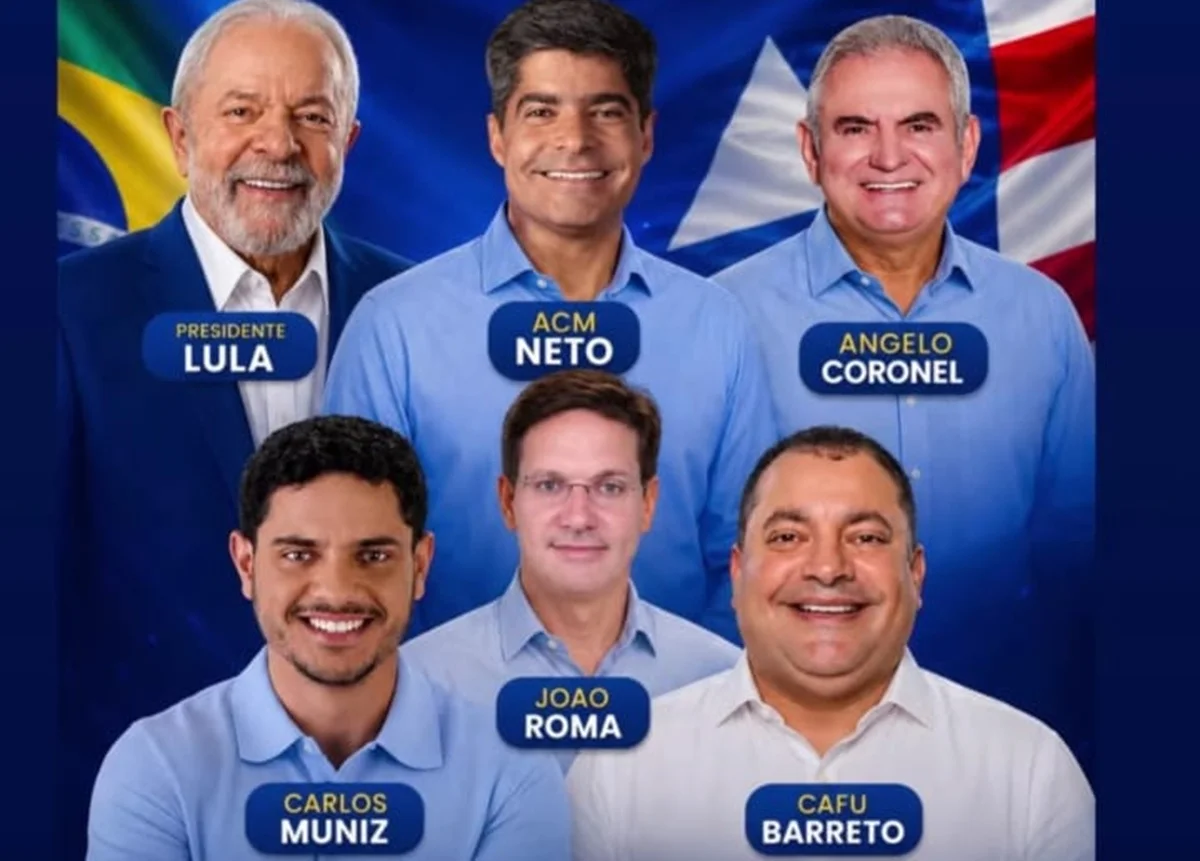 Justiça manda derrubar montagem que associa Lula a oposição da Bahia
