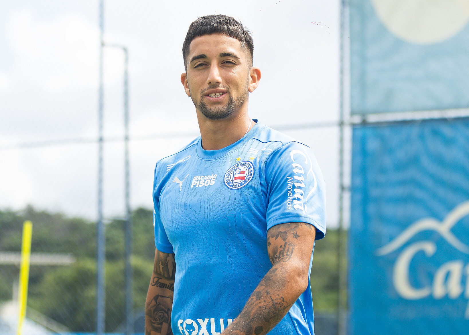 Kike Olivera fica fora de jogo do Bahia contra a Chapecoense