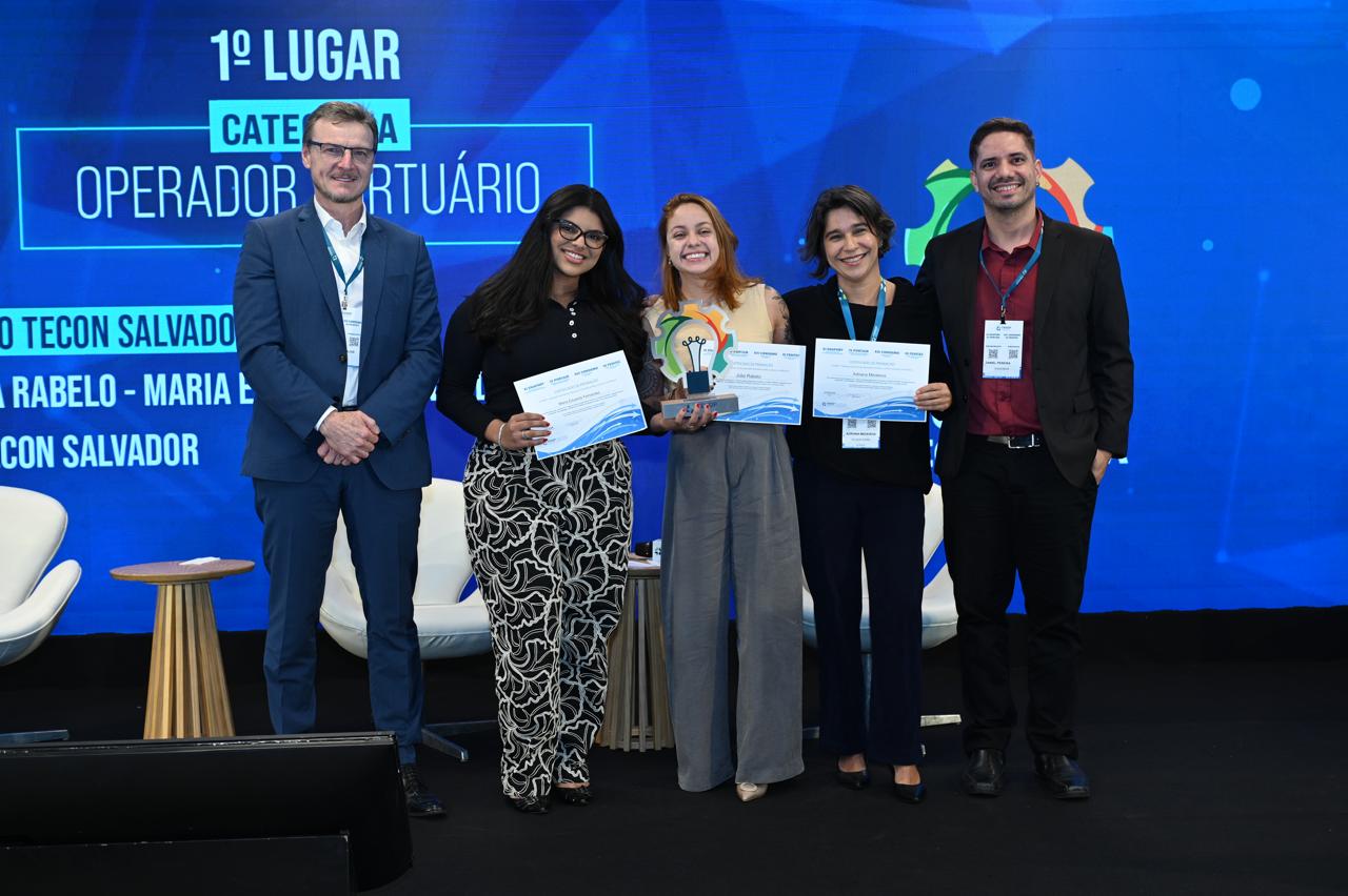 Wilson Sons vence prêmio no Enaport de inovação e tecnologia portuária