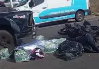 Motociclista morre após bater na traseira de carro na BR-324