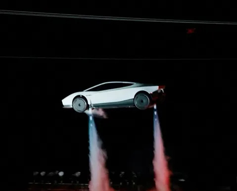 Vídeo: Tesla testa carro voador 'Roadster'