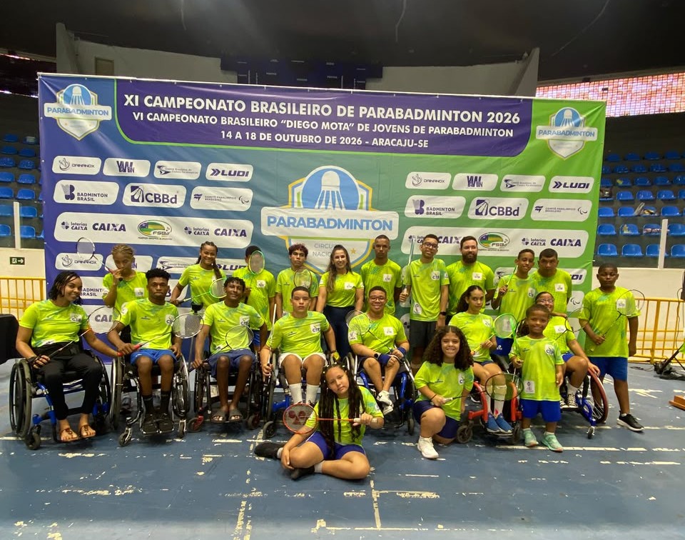Bahia brilha no Brasileiro de Parabadminton e conquista nove medalhas