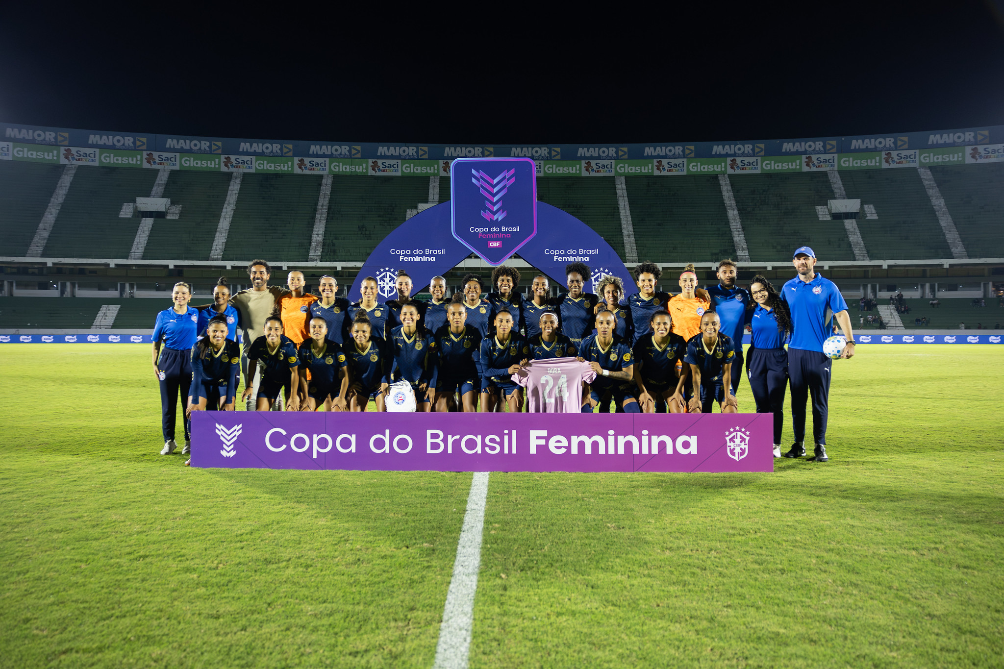 Bahia enfrenta o Flamengo por vaga na final da Copa do Brasil Feminina