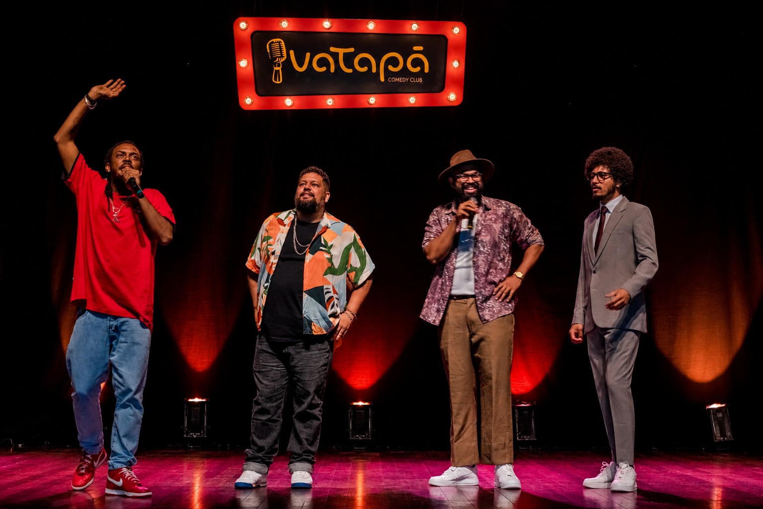 Coletivo reúne quatro humoristas em Salvador neste fim de semana